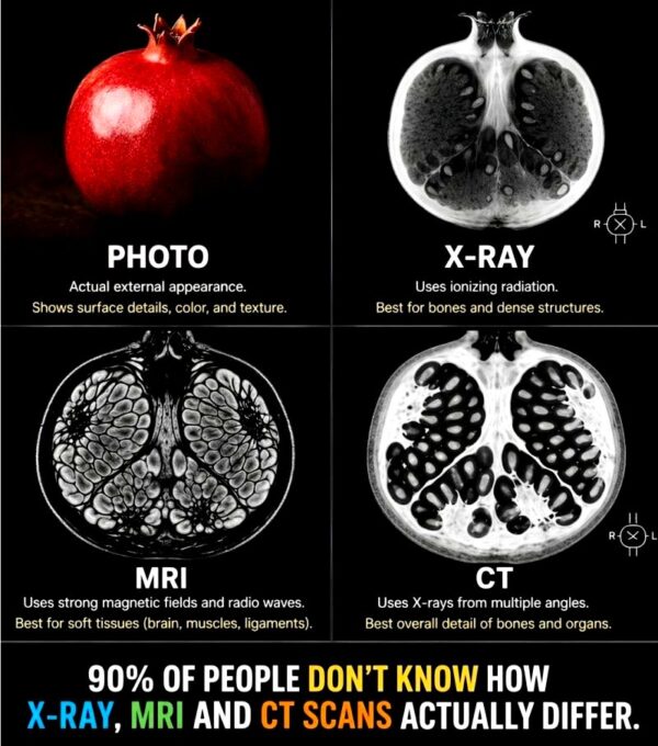 Types of medical scans!